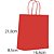 Sacola para Presente Lisa Vermelho Vivo P 16,4X21X8,5CM PCT.C/10 - Imagem 1