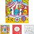 Livro de Colorir Bobbie Goods COZY Circus 48PGS - Imagem 3