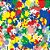 Papel Presente Bobina Couche 40CM. MOD.336 Mancha de Tinta BO-100MTS - Imagem 1
