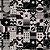 Papel Presente Bobina Couche 60CM. MOD.327 Abstrato Prata BO-100MTS - Imagem 1