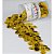 Lantejoula Metalizada Ouro 6MM. Potes 3G. - Imagem 1