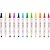 Marcador Artistico CIS FLOW 12 Cores Estojo - Imagem 3