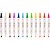 Marcador Artistico CIS FLOW 12 Cores Estojo - Imagem 3
