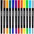 Marcador Artistico ARTE Duo 3EM1 12 Cores Estojo - Imagem 2