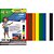 Bloco para Educacao Artistica Criativo A3 8 Cores 180G. 32FL Pacote - Imagem 1