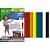 Bloco para Educacao Artistica Criativo A4 8 Cores 180G. 32FL Pacote - Imagem 1