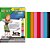 Bloco para Educacao Artistica Criativo A3 8 Cores 75G. 32FLS Pacote - Imagem 1
