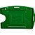 Protetor para Cracha Rigido Verde Bandeira 54X86MM - Imagem 2