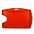 Protetor para Cracha Rigido Laranja 54X86MM - Imagem 1