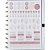 Caderno Inteligente Grande PINK Blossom  BY SOF 80FLS - Imagem 2