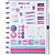 Caderno Inteligente Medio Intense Violet 80FLS - Imagem 4