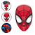 Mascara  Marvel Plastico PVC Homem ARANHA - Marvel - Imagem 1