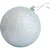 Artigo para Decoracao Natal Bola 10CM FOSCA/METAL/GLI PR. PCT.C/03 - Imagem 3