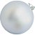 Artigo para Decoracao Natal Bola 10CM FOSCA/METAL/GLI PR. PCT.C/03 - Imagem 4