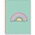 Caderneta Espiral Capa Dura Pastel 64F 12 Capas - Imagem 2