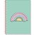 Caderneta Espiral Capa Dura Pastel 64F 12 Capas - Imagem 2