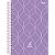 Caderneta Espiral Capa Dura Lavender 80F - Imagem 2