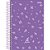 Caderneta Espiral Capa Dura Lavender 80F - Imagem 4