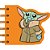 Caderneta Espiral Capa Dura Grogu STAR WARS 60F Recortado PCT.C/04 - Imagem 3