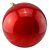 Artigo para Decoracao Natal Bola 15CM UNID - VERM - Imagem 2