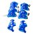 Patins STITCH 32-35 C/KIT Protecao KIT - BBR - Imagem 5