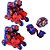 Patins Spider MAN 32-35 KIT Protecao KIT - BBR - Imagem 1