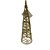 Cone Decorativo Metal Dourado 26CM de Mesa - Cromus UMID - Imagem 1