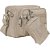 Bolsa Feminina BG TRENDY 01 Bege Lateral - Imagem 2