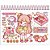 Caderno Desenho UNIV Capa Dura DOLL para Colorir 24FLS PCT.C/04 - Imagem 3