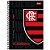 Caderno 01X1 Capa Dura Flamengo 80FLS PCT.C/05 - Imagem 4