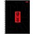 Caderno 10X1 Capa Dura Flamengo FIT 160F PCT.C/04 - Imagem 3