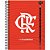 Caderno 10X1 Cp.dura Colegial Flamengo 160FLS PCT.C/04 - Imagem 2