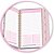 Caderno 01X1 Cp.dura Colegial Audrey 3EM1- 100FLS (S) - Imagem 8