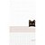 Caderno 01X1 Cp.dura Colegial Cute CAT C/BLOCO Coracao 80F(S - Imagem 2