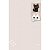Caderno 01X1 Cp.dura Colegial Cute CAT C/BLOCO Coracao 80F(S - Imagem 6