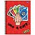 Caderno 01X1 Capa Dura UNO 80FLS PCT.C/04 - Imagem 4