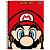 Caderno Espiral 1/4 Capa Dura Super Mario BROS 80FLS PCT.C/05 - Imagem 5
