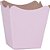 Cachepot Paper Liso Pote 15 Rosa Quartz 16X17X11CM PCT.C/10 - Imagem 1