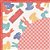 Embalagem P/OVO de Pascoa 32X32CM.EXPRESS Picnic Coral PCT.C/25 - Imagem 2