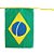 Copa do Mundo Faixa BAND Brasil 10M Plastica Pacote - Imagem 3