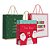 Sacola para Presente Natal Media 31X26X10CM (S) PCT.C/10 - Imagem 1