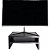 Suporte para Monitor Duplo MDF 32,5X22X14CM Preto - Imagem 4