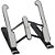 Suporte para Notebook Regulavel C/HASTE Aluminio PT - Imagem 2