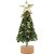 Artigo para Decoracao Natal Arvore Mini VD/OURO 22CM - Imagem 4