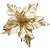 Artigo para Decoracao Natal FLOR Poinsetia Ouro 12CM PCT.C/12 - Imagem 2