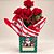 Cachepot Paper Decorado Pote 15 Doce Natal Quadrado PCT.C/10 - Imagem 2