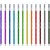 Caneta Hidrografica CIS Spiro 12 Cores AZUL/ROSA DP.C/06 - Imagem 5