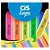 Caneta Marca Texto CIS SWYPE 5 Cores Estojo - Imagem 4