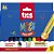 Caneta Hidrografica Jumbo Mega Color Retratil 12 Cores PCT.C/06 - Imagem 1