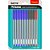 Caneta Esferografica Bazze Prisma 6AZ/3PT/1VM 1.0MM Blister - Imagem 2